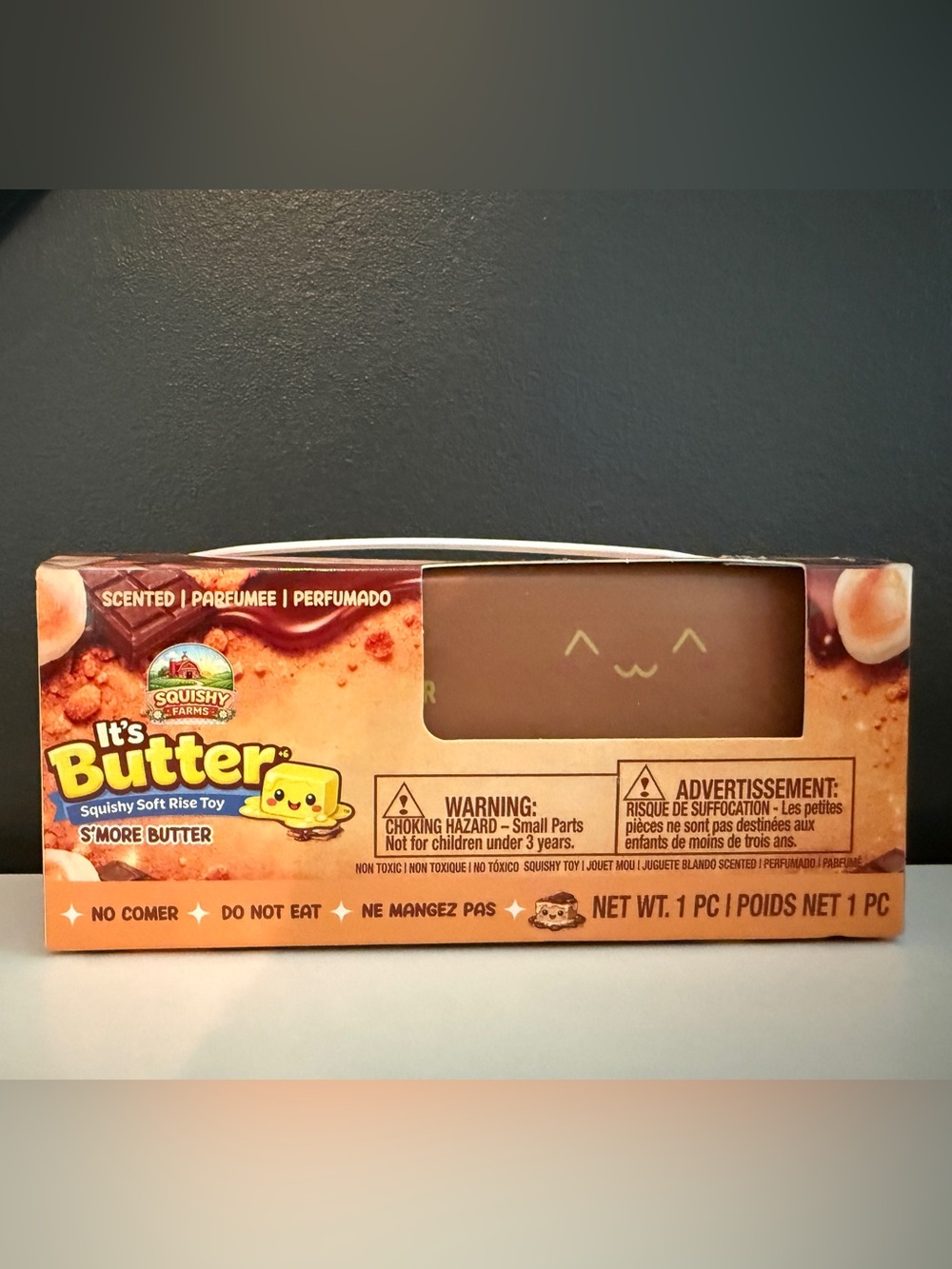 Small Butter! Scented S'more Butter Squishy Soft Rise Toy
